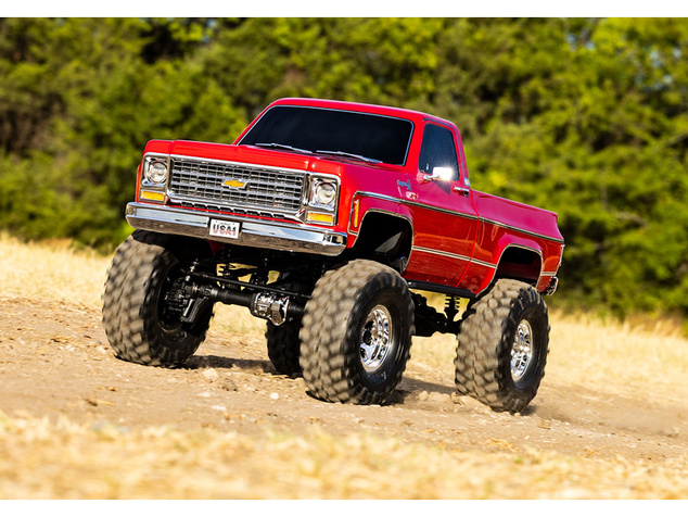 Traxxas TRX-4 Chevrolet K10 1979 1:10 RTR strieborný