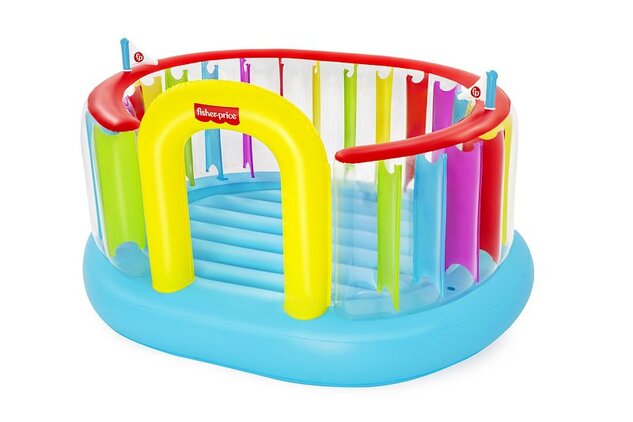 Bestway Aufblasbares Spielzentrum Fisher-Price Bouncetopia, 2,26 x 1,75 x 1,38m