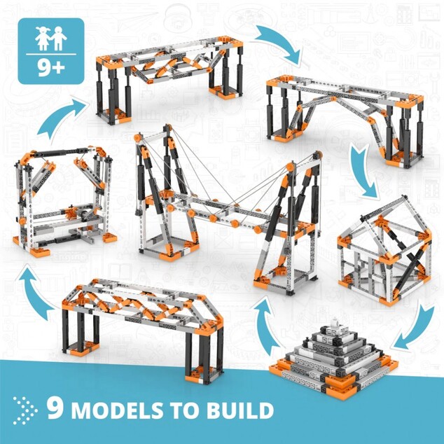 Engino STEM STRUCTURES: Budovy a mosty