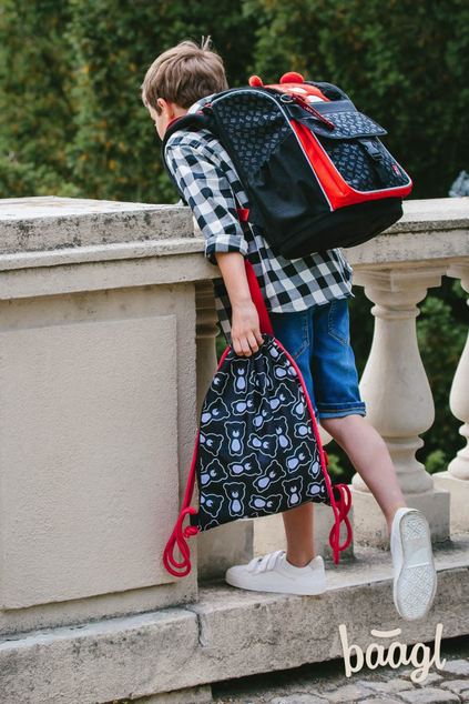 BAAGL Tasche TERIBEAR schwarz