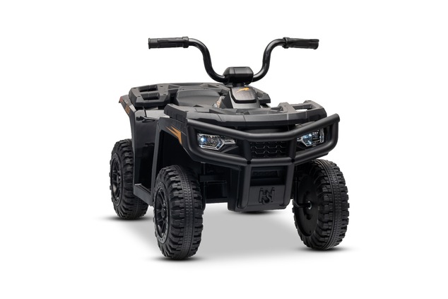 Licencovaná elektrická štvorkolka Arctic Cat 12V so zadným pohonom, čierna, LED svetlá, Lí
