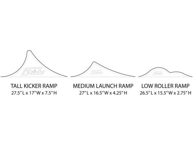 Pro-Line sada rámp Big Air Triple RC