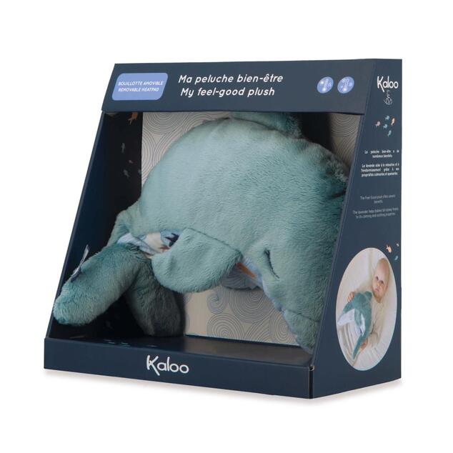 Kaloo Petit Calme Plüss delfin levendulapárnával a jobb alvásért 15 cm