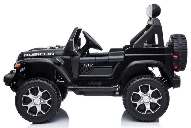 Elektrické autíčko JEEP Wrangler, Jednomiestne, čierne