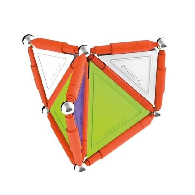 SUPERMAG magnetická stavebnica Classic trendy 48ks
