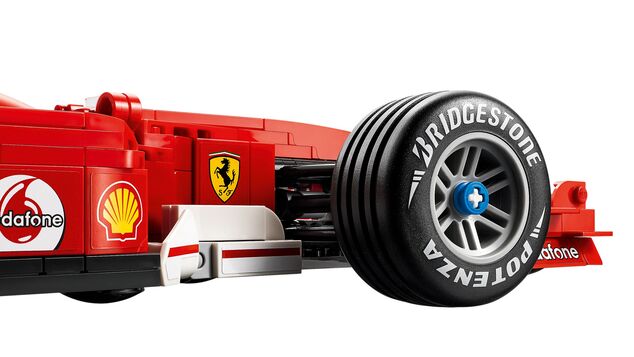 LEGO® Icons 11375 Ferrari F2004 és Michael Schumacher