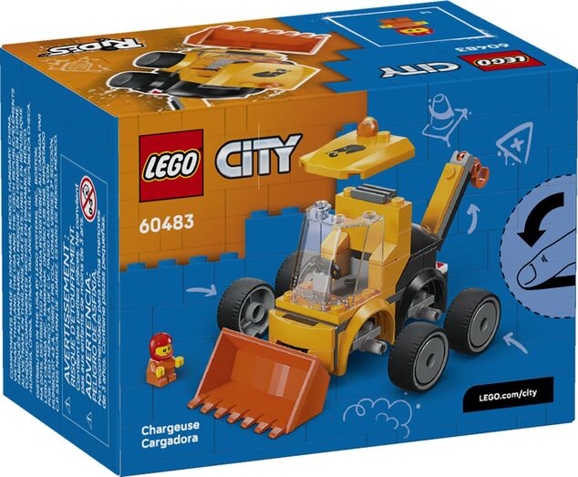LEGO® City 60483 Autíčka – Stavebný nakladač