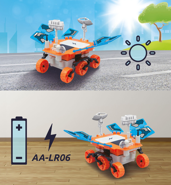 Mars Rover — stavebnica prieskumného vozidla
