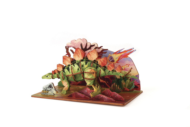 GRAINE CREATIVE Leseni 3D model Stegosaurus