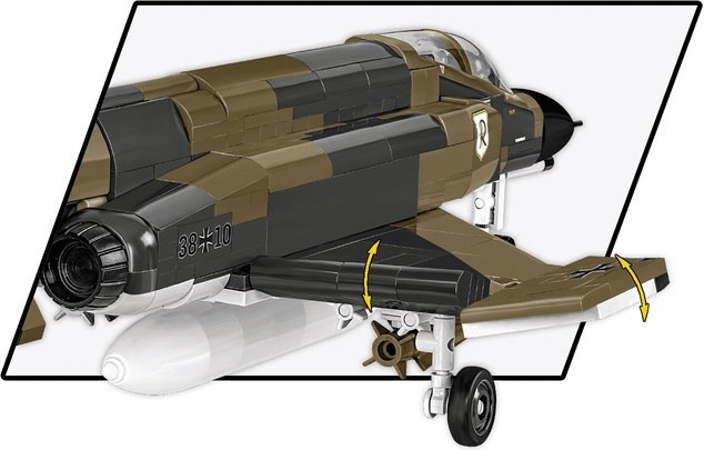 Cobi Armed Forces F-4F Phanthom II, 1:48, 676 k