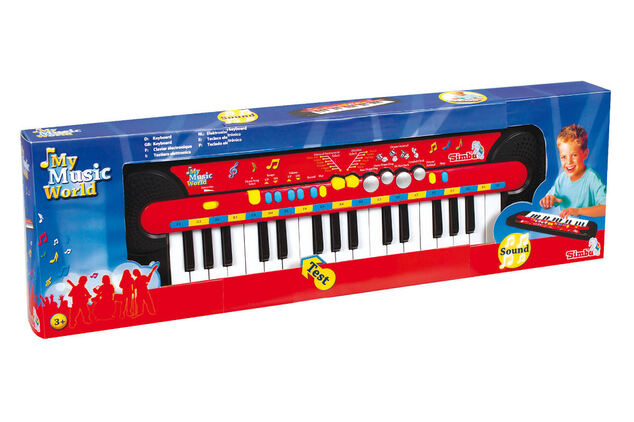 Piano, 32 kláves, 50 x 14 cm