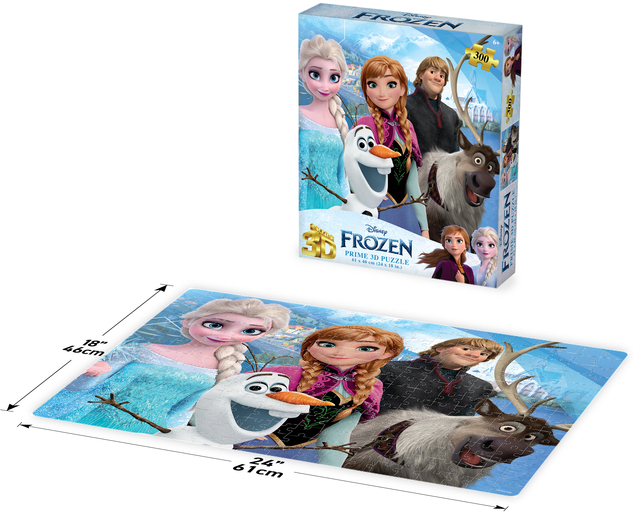 PRIME 3D PUZZLE - Disney Frozen 300 piezas