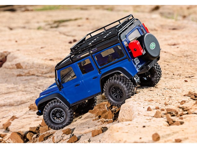 Traxxas TRX-4M Land Rover Defender 1:18 RTR x-modrý
