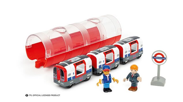Brio Londýnske metro na batérie
