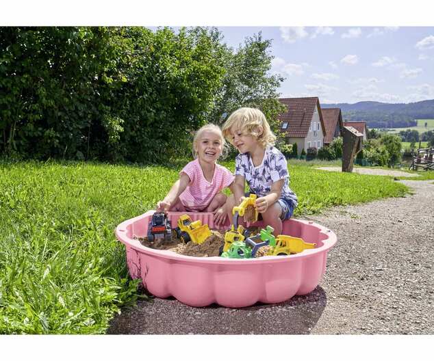 BIG Pieskovisko mušľa ružové / nové
