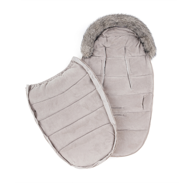 PETITE&amp;MARS Set zimska vreća Comfy 4u1 + rukavice za kolica Fjora Champagne Shower