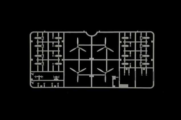 Model Kit letadlo 1487 - B-17F Flying Fortress (1:72)