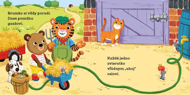 Brumko Rozumko farmárom – Obrázky s pohyblivými prvkami