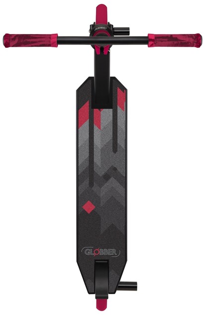 Globber Freestyle Trottinette STUNT SCOOTER GS 540 Noir - rouge