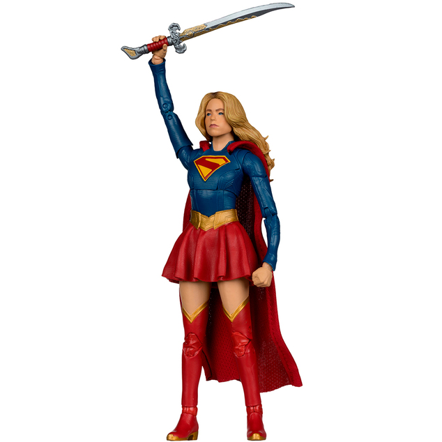 Supergirl (2026) DC Theatrical Deluxe Edition akční figurka Supergirl &amp; Baby Krypto 17 cm