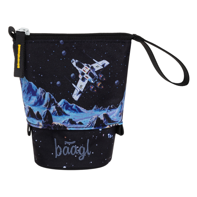 BAAGL Schulmäppchen Pop Up Pixel Space GRS