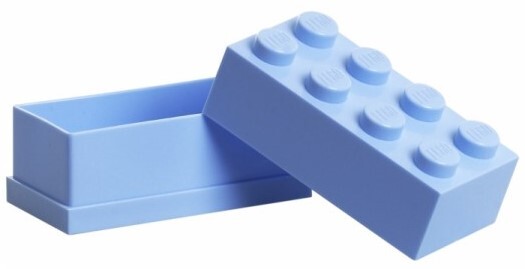 LEGO® Minibox 8 - Hellblau 46 x 92 x 43 mm
