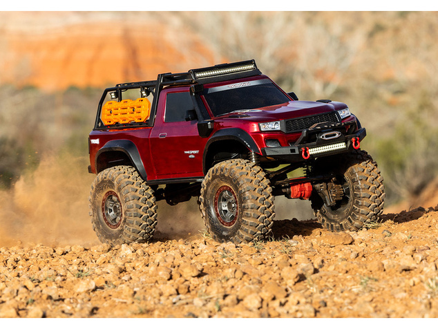 Traxxas TRX-4 Sport High Trail Edition 1:10 RTR sivá