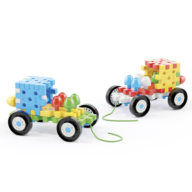 Quercetti Jumbo Peggy - Mosaik-Bausatz - 62 Stk