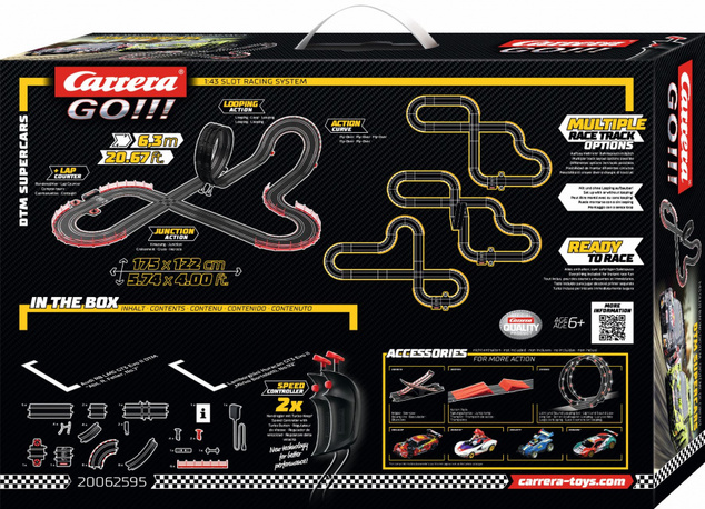 Carrera GO 62595 DTM Supercars Rennbahn