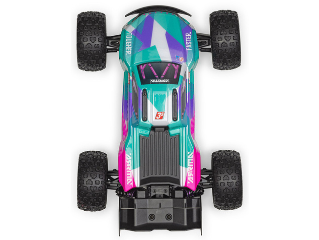 Arrma Mini Kraton 3S DSC BLX 1:16 4WD RTR turkizna/roza