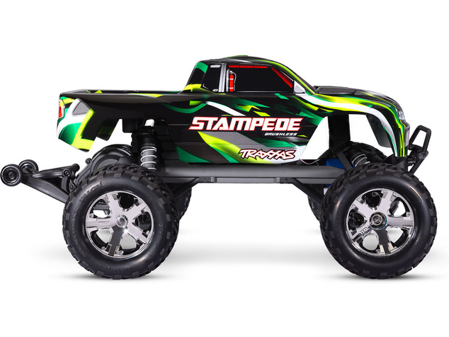 Traxxas Stampede 1:10 BL-2s RTR modrý