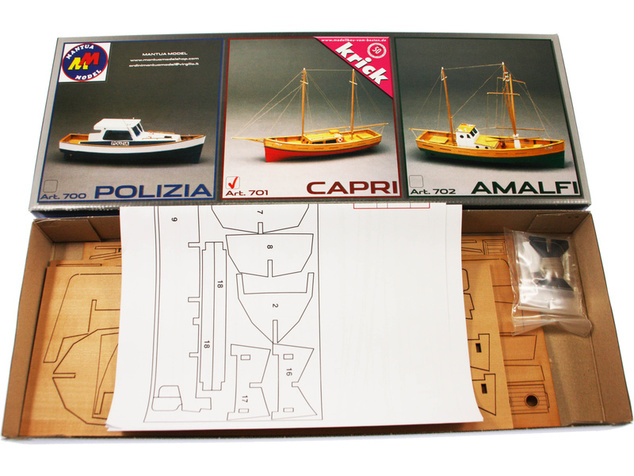 Mantua Model Voilier Capri 1:35 kit