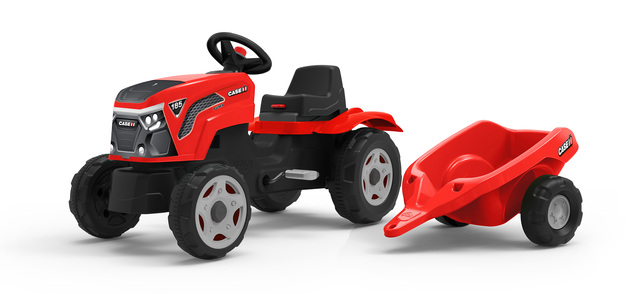 Falk Guralni traktor Case IH s prikolicom