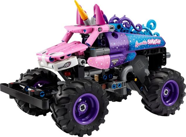 LEGO® Technic 42220 Monster Jam™ Sparkle Smash™ mit Rückziehmotor