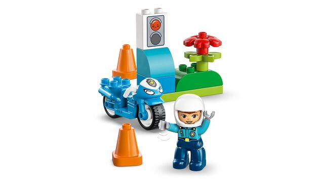 LEGO® DUPLO® 10471 Modrá policajná motorka