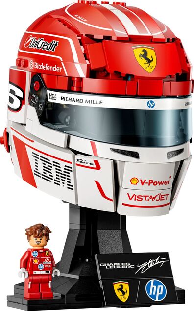 LEGO® Editions 43014 Prilba Charles Leclerc zo Scuderia Ferrari HP