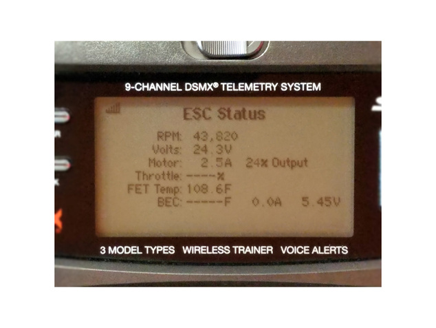 Castle telemetre link Spektrum XBUS
