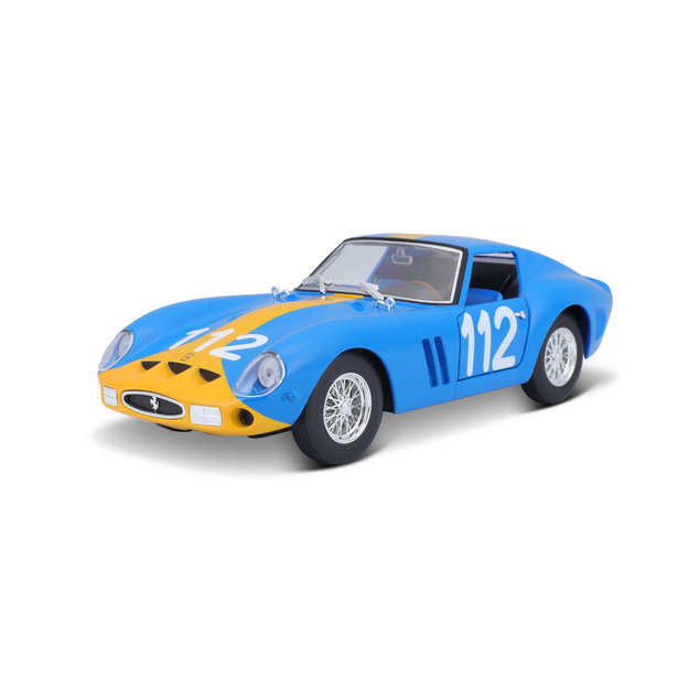 Bburago 1:24 Ferrari Racing Model KIT - stavebnica GTO 250 Blue
