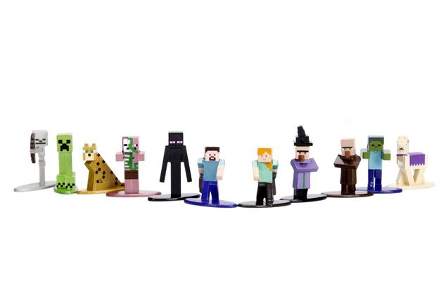 Minecraft Nanofigurka v sáčku, 13 druhov