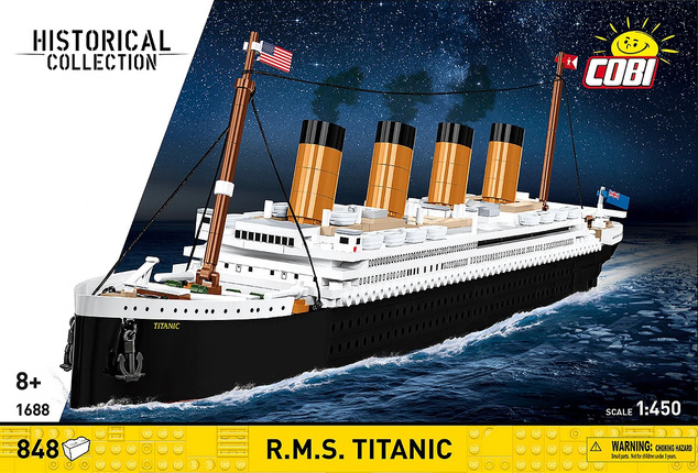 Cobi R.M.S. Titanic, 1:450, 850 k