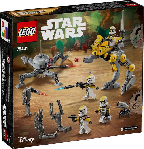 LEGO® Star Wars™ 75431 Bojový balíček klonových vojakov z 327. hviezdneho zboru