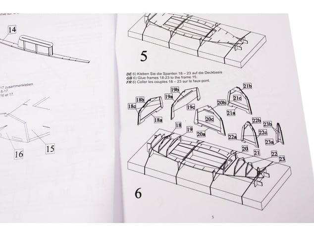 Krick Pirat plachetnica kit