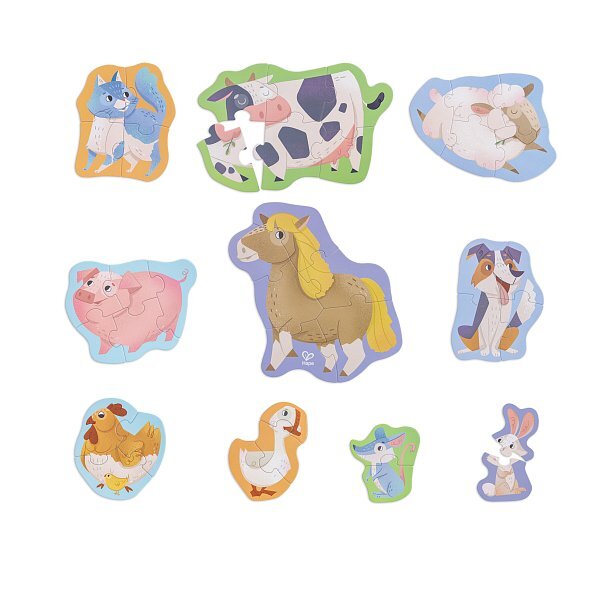 Hape Puzzle - Priatelia farmy