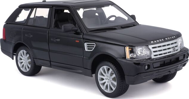 Bburago 1:18 Range Rover Sport Schwarz