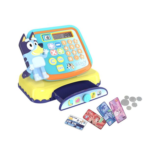 Bluey pokladňa s efektmi 18 cm
