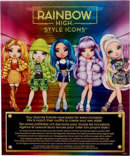 Rainbow High Style poupée - Poppy