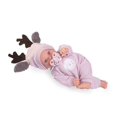 Antonio Juan 11324 KIKA – realistische Puppe mit Geräuschen und weichem Stoffkörper – 27 cm