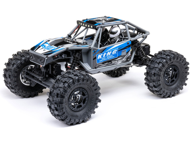 Axial Capra 1:18 4WS RTR modrá