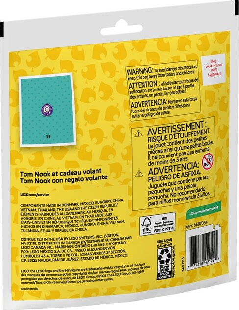 LEGO® Animal Crossing™ 30731 Tom Nook und fliegendes Geschenk