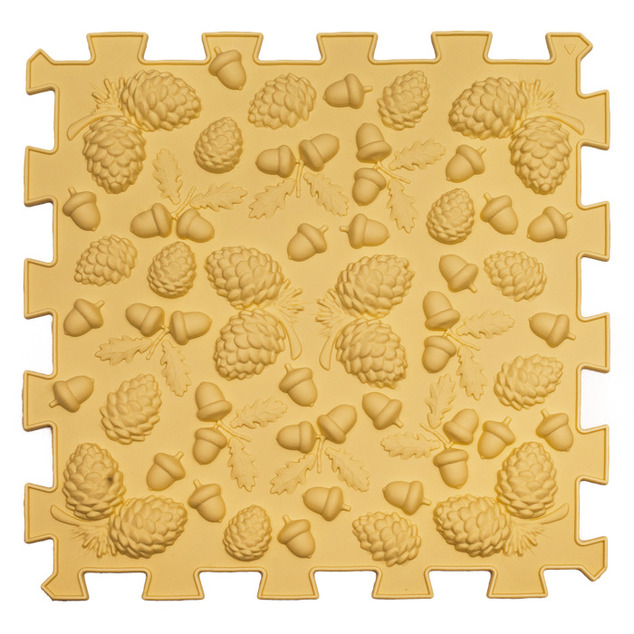 Ortek Masážna podložka Puzzle Mix Pastel 12 prvkov